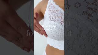 Lace Dreams Bra Elegant Bralette Style [upl. by Rothstein]