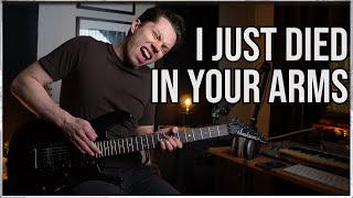 I JUST DIED IN YOUR ARMS  Cutting Crew  Sebastian Lindqvist Guitar Cover [upl. by Trotta]