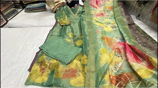 Chickpet Bangalore wholesale kurti sets amp co ord setsSingle saree courier available [upl. by Wright]