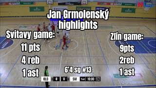 Jan Grmolenský highlights Olomouc x Svitavy amp Zlín [upl. by Charmain795]