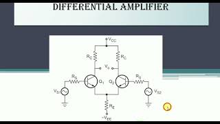 Introduction to Differential Amplifier Explained Differential Mode gain  Common Mode gain [upl. by Wiese]