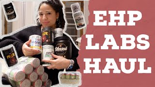 EHP LABS HAUL SUPPLEMENTS  FITNESS  HEALTHY LIFESTYLE [upl. by Dagny592]