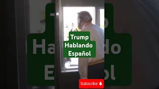 ¿Qué Pasaria Si Trump Trabajara no McDonalds e Hablara Español noticias shorts podcast quiz [upl. by Eleni]