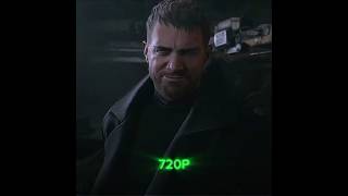 720P vs 4K  Chris Redfield  shorts chrisredfield reacher [upl. by Shaum]