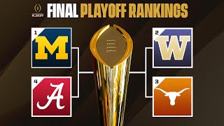 Florida State OUT of CFP Top 4 Analysis reactions postfinal CFP Rankings Release  CBS Sports [upl. by Hoem410]