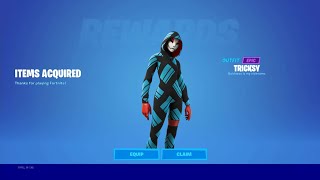 How To Get New TRICKSY Skin in Fortnite Release Date [upl. by Nylkoorb]