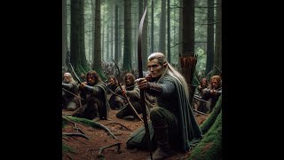 The Dawnless Days  Legolas smash a Isengard army lead by Ugluk [upl. by Telrats946]