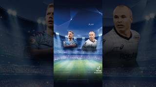 Kevin De Bruyne vs Andres Iniesta  Midfilder vs Midfilder  Player Vs Player footabll fifa mid [upl. by Herahab]