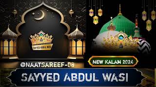 Sayyed Abdul Wasi Naat 2024  New Trending Naat  islamic naat viralvideo [upl. by Honig914]