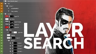 The Hidden Layer Search Feature in Photoshop [upl. by Oiligriv]