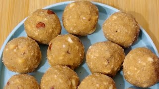 Protein wale atta dryfruit laddu recipe [upl. by Sosthenna704]