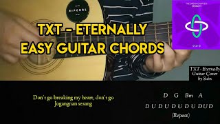 TXT  Eternally Easy Guitar Chords amp Lyrics  Suin [upl. by Rozamond]