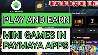 Play And Earn Using PayMaya AppsNew Features ng PayMaya Apps [upl. by Nyssa]