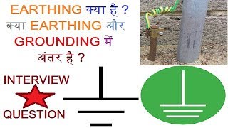 WHAT IS EARTHING AND WHY ITS NECESSARY HINDI [upl. by Lanny]