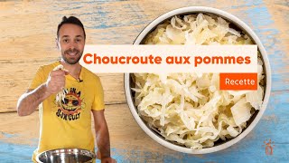 Recette de choucroute pommes oignons [upl. by Alegnat]