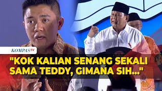 Reaksi Presiden Prabowo saat Guru Bersorak Sambut Mayor Teddy di Acara Puncak Hari Guru Nasional [upl. by Tijnar]