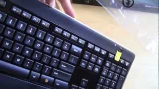 Logitech K800 Wireless Illuminated Keyboard Unboxing amp Overview [upl. by Mindi110]