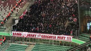 LegiaCracovia Doping kibiców Cracovii quotPasy Krakówquot [upl. by Tillio]