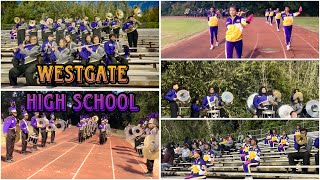 Westgate High quotPride of The Techequot Marching Band 2024 • “Highlightsquot  Westgate vs Rayne 2024 [upl. by Nathalie]