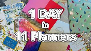 The ULTIMATE Daily Planner Comparison [upl. by Allebram]