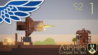 AIRSHIPS  Imperial Difficulty Part 1  Airships Conquer The Skies S2 Lets Play Gameplay [upl. by Ilram]