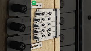 Multi Lock for Wooden Doors latch lock gate [upl. by Helsell]