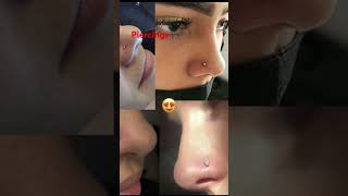 youtube youtubeshorts piercing pinterest bellybuttonring nosering earings earing pain cute [upl. by Pirozzo]