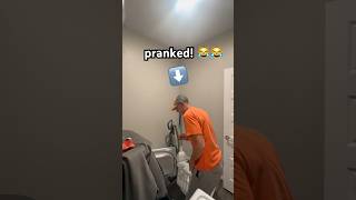 pranking my dad 😹😹 prank funny fyp [upl. by Yanarp]