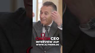 Exklusives Interview mit OMEGACEO Raynald Aeschlimann [upl. by Adnale]