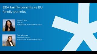 EEA family permits vs EU family permits [upl. by Nesnaj]