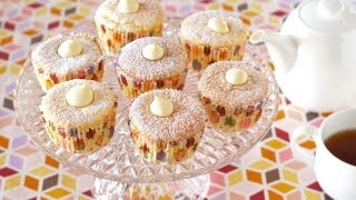 How to Make Hokkaido Chiffon Cupcakes 北海道牛奶蛋糕 Recipe  OCHIKERON  Create Eat Happy [upl. by Lashond]