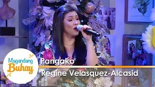 Magandang Buhay Regine VelasquezAlcasid serenades the audience with quotPangakoquot [upl. by Tristan]