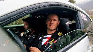 Recce Day SS 2  Bayons  Bréziers Rallye MonteCarlo 2024 Sebastien Ogier Elfyn Evans WRC [upl. by Schafer596]