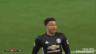 Milly rock by jesse lingard GOAL CELEBRATION AGAINST ARSENAL [upl. by Yrannav]