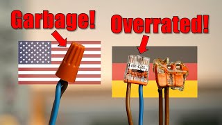 What Wire Connector is the Best Settling a Debate Wire Nut VS Wago [upl. by Nolyat]