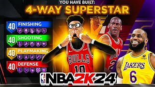 NEW BEST GUARD BUILD IS THE BEST BUILD IN NBA 2K24 GAMEBREAKING BEST BUILD IN NBA 2K24 [upl. by Atteloc]