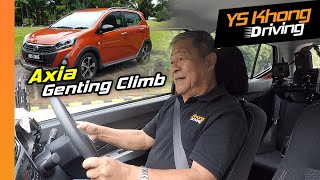 2019 Perodua Axia Style Pt2  My First Ever 10L Drive Up to Genting How Good is It [upl. by Estelle]