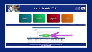 CADASTRO DA MATRÍCULA WEB  2024 [upl. by Crelin97]