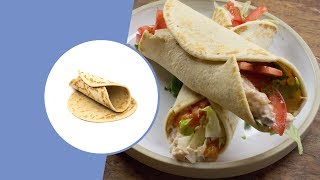 Koolhydraatarme Tortilla  Wraps met markreel  Protiplan [upl. by Damalus]