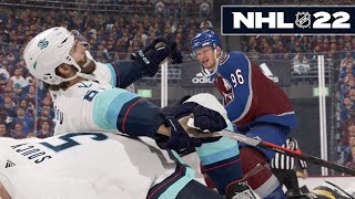 NHL 22 BE A PRO 37 ROAD TO THE STANLEY CUP [upl. by Juditha]