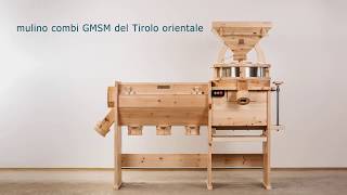 MACINA CEREALI COMMERCIALE WALDNER CON SETACCIO GMSM 30 by Waldner biotech italiano [upl. by Ansela820]