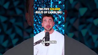 5 Rules that ALL Gamblers Should Follow‼️ casino gambling blackjack comedy skit goldenrules [upl. by Ynna]