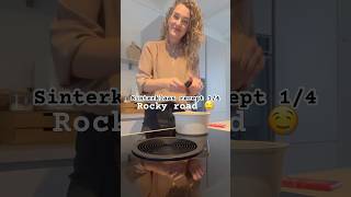 1 ding MAKEN 🤤 rockyroad sinterklaasrecepr serie minivlog vlog zegmaarfem [upl. by Kolva]