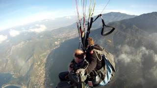 Sandy Brown Paragliding Badabag Mountain [upl. by Nasia528]