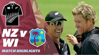 2007  NZ v WI  Group stage  World Cup highlights [upl. by Nosinned]