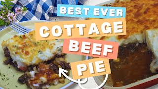 COTTAGE BEEF PIE ULTIMATE Comfort Food Fix 🇬🇧  F1  R12  Sheppards Pie  EASY Recipe [upl. by Otipaga949]