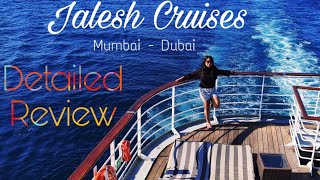 JALESH CRUISES REVIEW I MUMBAIDUBAI I SUN SEA AND SERINITY jaleshcruises [upl. by Battiste]