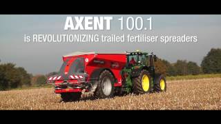 KUHN AXENT 1001  Fertiliser Spreaders In action [upl. by Carnay343]