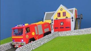 El Bombero juguetes  Camion de bomberos  Vehículos de juguete para niños [upl. by Sidoon]