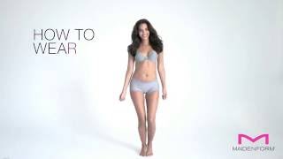 Maidenform How to Wear Tshirt Bra [upl. by Genni]